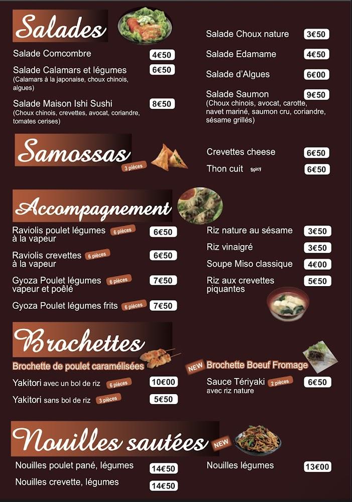 Ishi Sushi - Menu Image 2